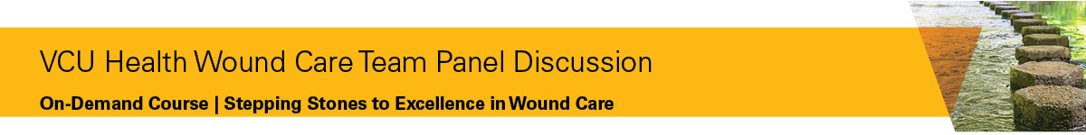 VCU Health Wound Care Team panel discussion Banner